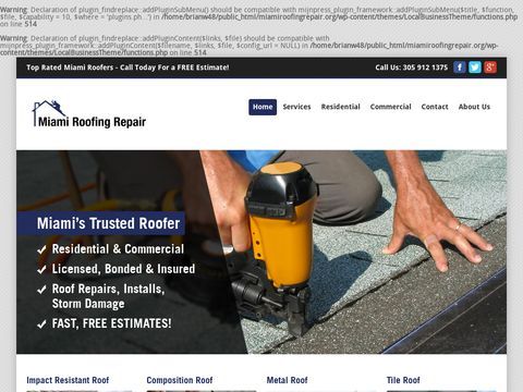 Miami Roofing Repair