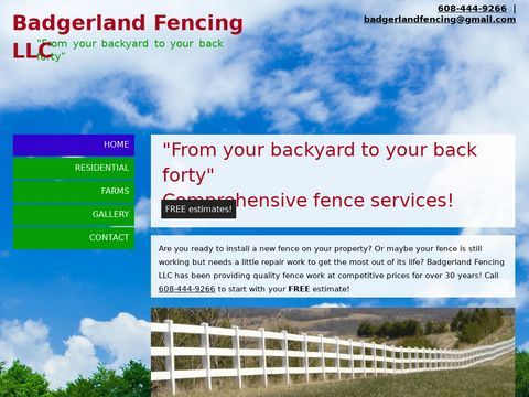 Badgerland Fencing LLC