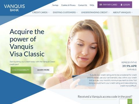 Vanquis Credit Card for Adverse Credit