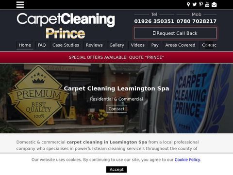 carpet cleaning prince