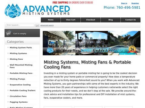 Advanced Misting Fans