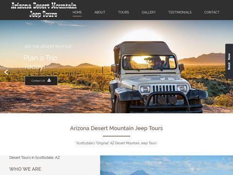 Arizona Desert Mountain Jeep Tours