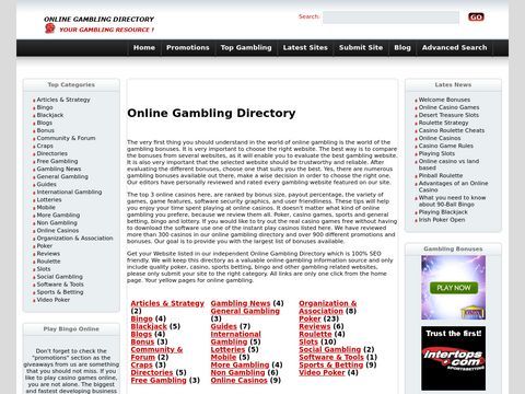 Online Gambling Directory