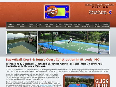 St Louis Basketball Courts Missouri Gym Flooring