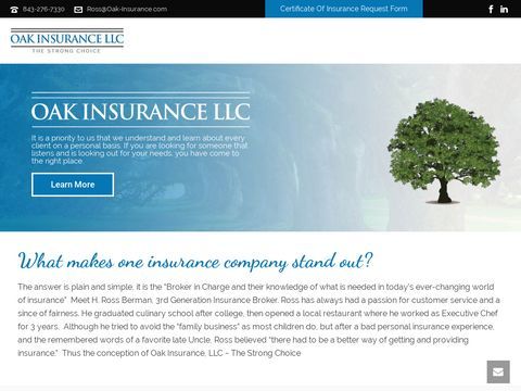 Oak Insurance LLC