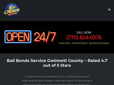 1st Choice Bail Bonds Gwinnett County