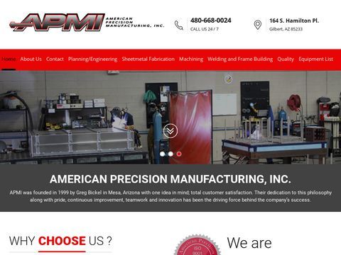 Advanced Precision Manufacturing, Inc.