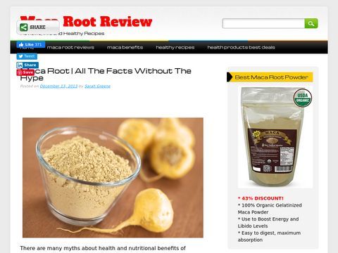 Maca Root Review | Everything you need to know about Maca root