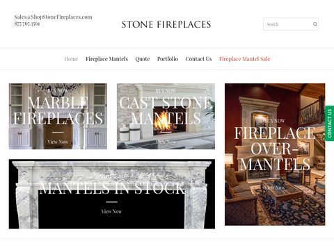 Fireplace Store - Marble Fireplaces & Cast Stone Mantels
