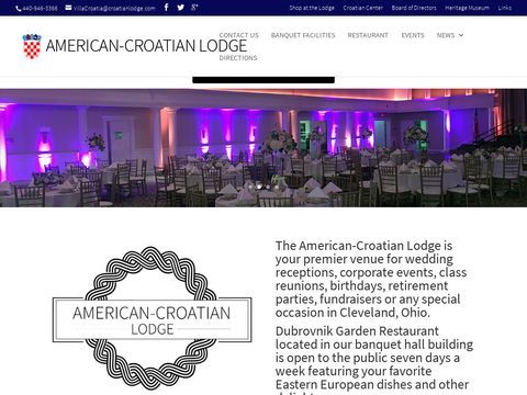 Villa Croatia at The American-Croatian Lodge