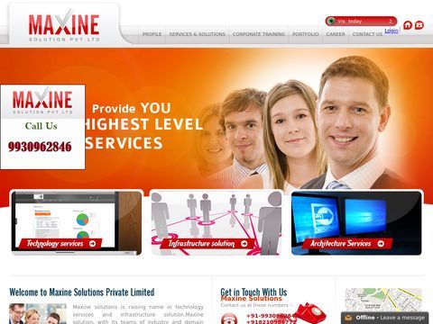 Maxine Solution Pvt Ltd - Software Development Delhi, Patna.