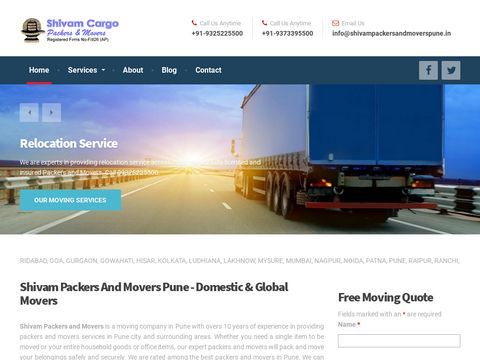 Shivam Packers and Movers Pune - The Most Professional Mover