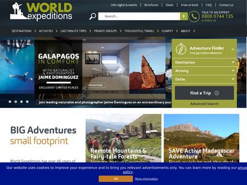 World Expeditions - Trekking & Adventure Holiday specialists