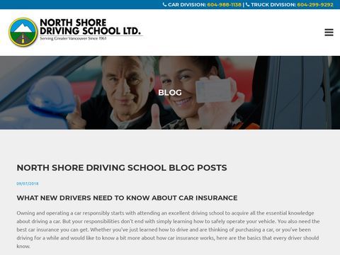 driving lessons north vancouver