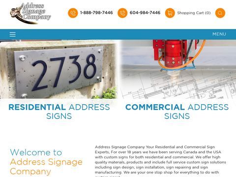 Address Signage Company