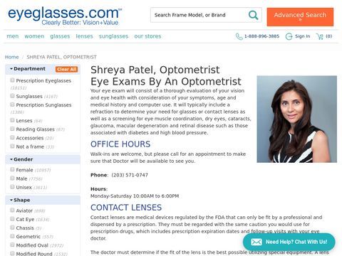 Eyeglasses.com Optometrist