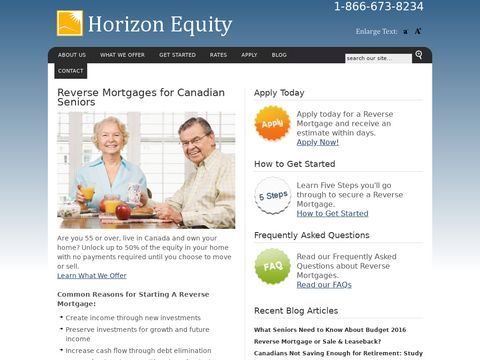 Reverse Mortgages Canada