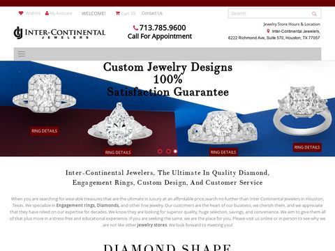 Inter-Continental Jewelers: Houstons Best Jewelers