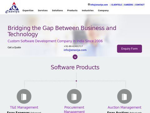 Enaviya Technologies: business applications