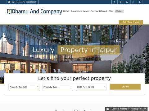 Dhamu And Company - Real Estate Jaipur, Property Jaipur