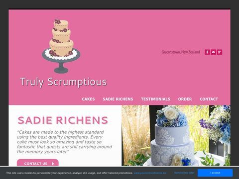 Truly Scrumptious | Cakes, Desserts For Parties | Arrowtown, NZ