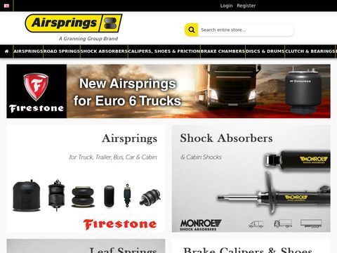 Airsprings.com | Truck Parts | Trailer Parts | TUV Approved
