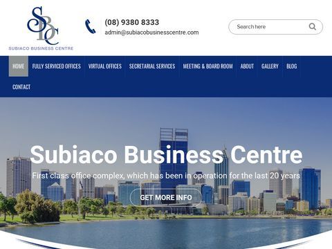 Subiaco Business Centre in Perth offers Serviced offices
