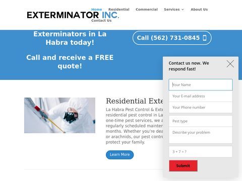 La Habra Pest Control & Exterminator