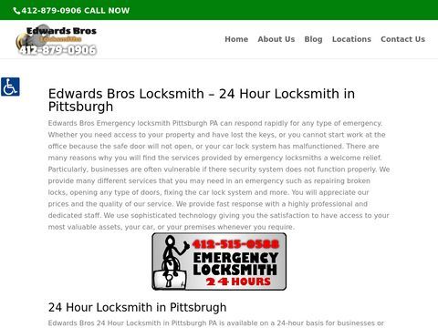 24 Hour Locksmith Pittsburgh