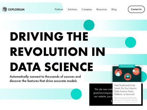 Explorium Data Science Platform