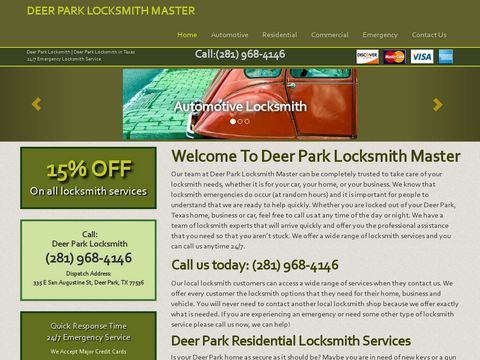 Deer Park Locksmith Master