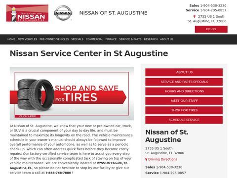 Nissan of St. Augustine 