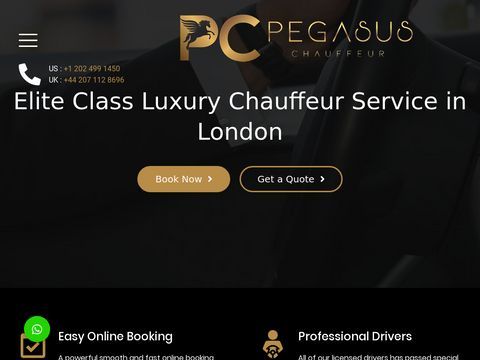 Elite Chauffeur Service in London From Pegasus Chauffeur