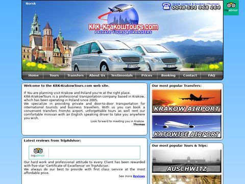 Krakow Tours - Katowice Airport Transfers