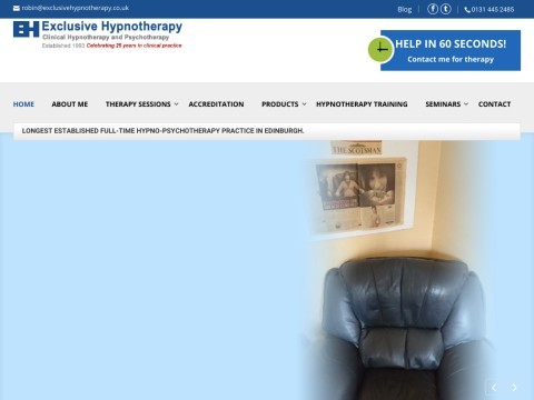 Edinburgh Hypnotherapy and Pyschotherapy - Exclusive Hypnoth