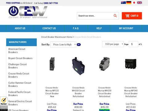 crouse hinds circuit  breakers from circuitbreakerwarehouse