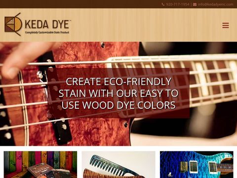 Keda Wood Dyes Contains 5 Wood Dye Colors In An Easy To Use 