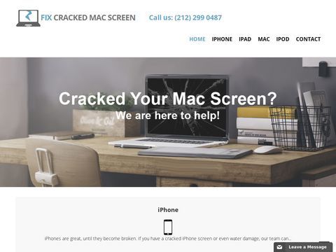 Fix Cracked Mac Screen