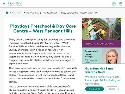 Playdays Preschool & Day Care Centre – West Pennant Hills