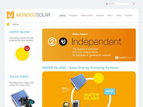 Mondeo Solar: Solar Water Pumps, Photovoltaic Pumps
