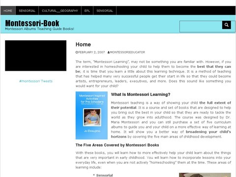 Montessori Curriculum Guide Books.