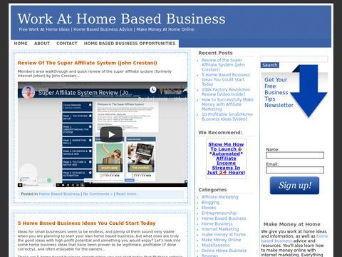 Online Home Business