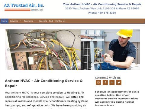 Your Anthem HVAC – Air Conditioning Service and Repair