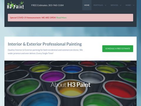 H3 Paint Interior and Exterior Custom Painting