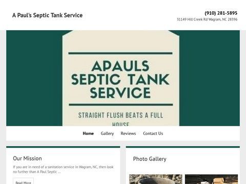 A Pauls Septic Tank Service