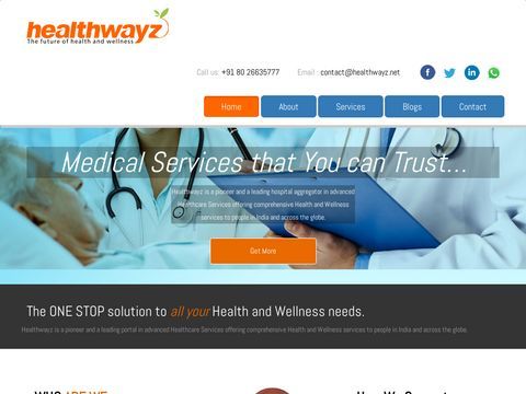 Welcome to Healthwayz - The future of Health and Wellness
