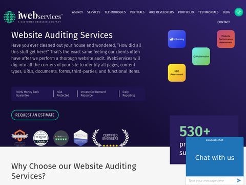 Website Auditing Services in the USA - iWebServices