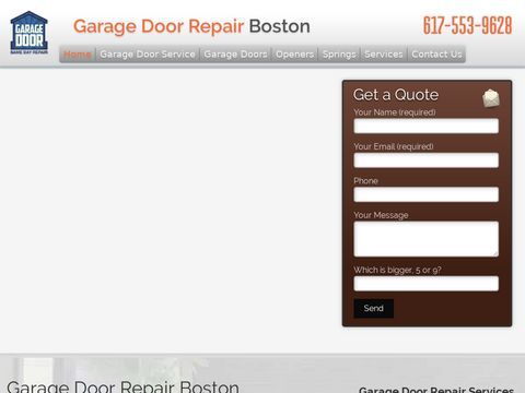 Garage Door Boston