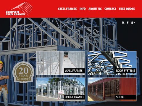 Complete Steel Frames Homes & Sheds - Steel Frame Home Brisbane
