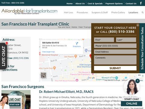 Affordable Hair Transplants San Francisco